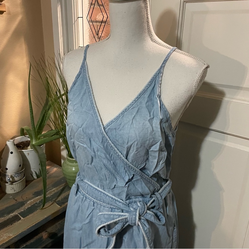 Anthropologie Blue Midi Dress - Picture 3 of 7
